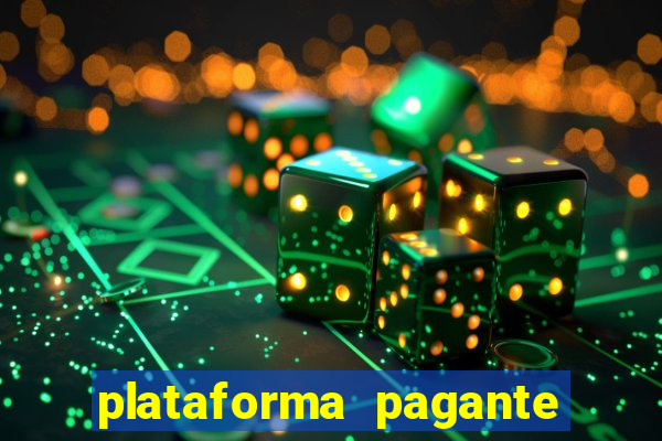 plataforma pagante fortune tiger